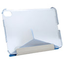 Silk Texture Horizontal Deformation Flip Tablet Leather Case with Holder For iPad mini 6(Blue)