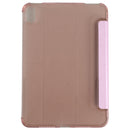Silk Texture Horizontal Deformation Flip Tablet Leather Case with Holder For iPad mini 6(Pink)