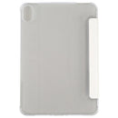 Silk Texture Horizontal Deformation Flip Tablet Leather Case with Holder For iPad mini 6(White)