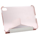 Silk Texture Horizontal Deformation Flip Tablet Leather Case with Holder For iPad mini 6(Rose Gold)