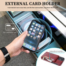 Zipper Wallet Bag PU Back Cover Shockrpoof Phone Case with Holder & Card Slots & Wallet For iPhone 11(Red)