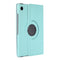 For Samsung Galaxy Tab A8 360 Degree Rotation Litchi Texture Tablet Leather Case with Holder(Sky Blue)