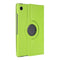 For Samsung Galaxy Tab A8 360 Degree Rotation Litchi Texture Tablet Leather Case with Holder(Green)