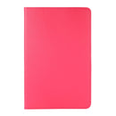 For Samsung Galaxy Tab A8 360 Degree Rotation Litchi Texture Tablet Leather Case with Holder(Rose Red)