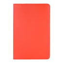 For Samsung Galaxy Tab A8 360 Degree Rotation Litchi Texture Tablet Leather Case with Holder(Orange)
