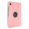 For Samsung Galaxy Tab A8 360 Degree Rotation Litchi Texture Tablet Leather Case with Holder(Pink)