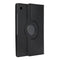 For Samsung Galaxy Tab A8 360 Degree Rotation Litchi Texture Tablet Leather Case with Holder(Black)