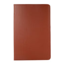 For Samsung Galaxy Tab A8 360 Degree Rotation Litchi Texture Tablet Leather Case with Holder(Brown)