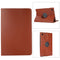 For Samsung Galaxy Tab A8 360 Degree Rotation Litchi Texture Tablet Leather Case with Holder(Brown)