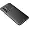 For OnePlus 9RT 5G Carbon Fiber Texture Shockproof TPU Phone Case(Black)