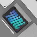 Double-sided Matte Deformation TPU Tablet Leather Case with Holder & Sleep / Wake-up Function For iPad mini 6(Grey)