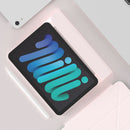 Double-sided Matte Deformation TPU Tablet Leather Case with Holder & Sleep / Wake-up Function For iPad mini 6(Pink)