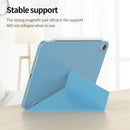 Double-sided Matte Deformation TPU Tablet Leather Case with Holder & Sleep / Wake-up Function For iPad mini 6(Lavender Grey)