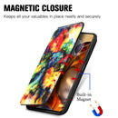 For Xiaomi 11T / 11T Pro CaseNeo Colorful Magnetic Leather Case with Holder & Card Slot & Wallet(Colorful Cloud)