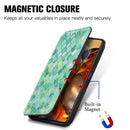 For Xiaomi 11T / 11T Pro CaseNeo Colorful Magnetic Leather Case with Holder & Card Slot & Wallet(Emerald)