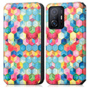 For Xiaomi 11T / 11T Pro CaseNeo Colorful Magnetic Leather Case with Holder & Card Slot & Wallet(Magic Space)