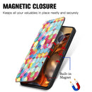 For Xiaomi 11T / 11T Pro CaseNeo Colorful Magnetic Leather Case with Holder & Card Slot & Wallet(Magic Space)