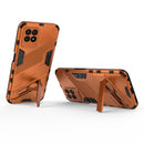 For OPPO Realme 8i Punk Armor 2 in 1 PC + TPU Shockproof Phone Case with Invisible Holder(Orange)