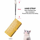 For OPPO Realme C21Y Cat and Dog Embossed Horizontal Flip Phone Leather Case with Holder & Card Slot & Wallet & Lanyard(Yellow)