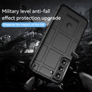 For Samsung Galaxy S22 5G Full Coverage Shockproof TPU Phone Case(Black)