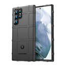 For Samsung Galaxy S22 Ultra 5G Full Coverage Shockproof TPU Phone Case(Black)