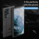 For Samsung Galaxy S22 Ultra 5G Full Coverage Shockproof TPU Phone Case(Black)