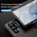 For Samsung Galaxy S22 Ultra 5G Full Coverage Shockproof TPU Phone Case(Black)