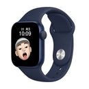 T500 1.44 inch TFT Touch Screen Smart Watch, Support Sleep Monitoring / Heart Rate Monitoring / Bluetooth Call / Bluetooth Music Playback(Blue)