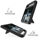 For Xiaomi Pad 5 / Pad 5 Pro Handle Portable EVA Shockproof Tablet Case with Triangle Holder(Black)