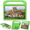 For Xiaomi Pad 5 / Pad 5 Pro Handle Portable EVA Shockproof Tablet Case with Triangle Holder(Green)