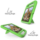 For Xiaomi Pad 5 / Pad 5 Pro Handle Portable EVA Shockproof Tablet Case with Triangle Holder(Green)
