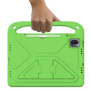 For Xiaomi Pad 5 / Pad 5 Pro Handle Portable EVA Shockproof Tablet Case with Triangle Holder(Green)