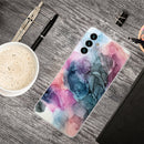 For Samsung Galaxy A13 5G Marble Pattern Shockproof TPU Phone Case(Abstract Multicolor)