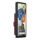 For Google Pixel 6 JEEHOOD Retro Magnetic Detachable Phone Protective Case(Red)