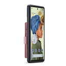 For Google Pixel 6 Pro JEEHOOD Retro Magnetic Detachable Phone Protective Case(Pink)