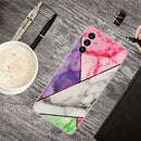 For Samsung Galaxy A13 5G Abstract Marble Pattern TPU Phone Protective Case(Color)