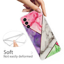 For Samsung Galaxy A13 5G Abstract Marble Pattern TPU Phone Protective Case(Color)