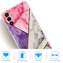 For Samsung Galaxy A13 5G Abstract Marble Pattern TPU Phone Protective Case(Color)