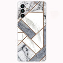 For Samsung Galaxy A13 5G Abstract Marble Pattern TPU Phone Protective Case(Gray)