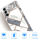For Samsung Galaxy A13 5G Abstract Marble Pattern TPU Phone Protective Case(Gray)