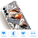 For Samsung Galaxy A13 5G Abstract Marble Pattern TPU Phone Protective Case(Color Gray)