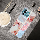 For Samsung Galaxy A13 5G Abstract Marble Pattern TPU Phone Protective Case(Graffiti Color)