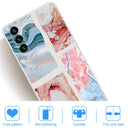 For Samsung Galaxy A13 5G Abstract Marble Pattern TPU Phone Protective Case(Graffiti Color)
