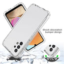 For Samsung Galaxy A32 4G High Transparency Two-color Gradual Change PC+TPU Phone Case(Transparent)