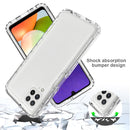 For Samsung Galaxy A22 4G High Transparency Two-color Gradual Change PC+TPU Phone Case(Transparent)