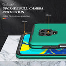For Xiaomi Redmi Note 9 Pro / Note 9S PC + TPU Shockproof Magnetic Phone Case with Invisible Ring Holder(Dark Green)