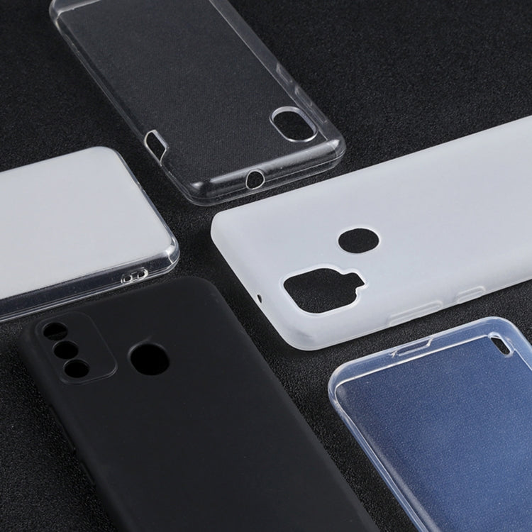 TPU Phone Case For Blackview A100(Transparent White)