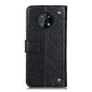 For Nokia G50 Copper Buckle Nappa Texture Horizontal Flip Leather Case(Black)