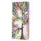 For Samsung Galaxy S22 Ultra 5G Colored Drawing Pattern Horizontal Flip Phone Leather Case with Holder & Card Slots & Wallet(Tree Life)