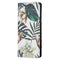 For Samsung Galaxy S22 Ultra 5G Colored Drawing Pattern Invisible Magnetic Horizontal Flip Phone Leather Case with Holder & Card Slots & Wallet(Red Leaves)